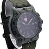View Of Opposite Crown Facing Side Of Luminox  XS.8817.GO Carbon Watch Display Model Condition