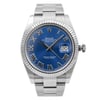 Front Full View Of Rolex 126334 Stainless Steel Watch Pre Owned Condition Good