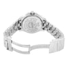 Back View Of {Caseback} Back Case And Open Stainless Steel Band Of Breitling A17380 Watch Pre Owned Condition