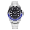 Front Full View Of Rolex 116710BLNR Stainless Steel Watch Display Model Condition {Product Condition}