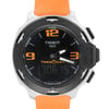 Up Close Front Facing Picture Of Tissot T081.420.17.057.02 Stainless Steel Watch Pre Owned Condition