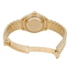 Back View Of Solid Back Case And Open Yellow Gold Band Of Rolex 279178 Watch Pre Owned Condition