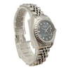 View Of Opposite Crown Facing Side Of Rolex 79240 Stainless Steel Watch Pre Owned Condition