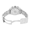 Back View Of {Caseback} Back Case And Open Stainless Steel Band Of Breitling AB014012/Q583-378A Watch Display Model Condition
