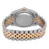 Back View Of Solid Back Case And Closed Stainless Steel,Yellow Gold Band Of Rolex 116233 Watch Pre Owned Condition