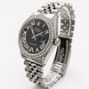 View Of Crown Facing Side Of Rolex 16014 Stainless Steel Watch Pre Owned Condition