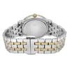 Back View Of Snap Back Case And Closed Stainless Steel Band Of Tissot T1222102203300 Watch Pre Owned Condition