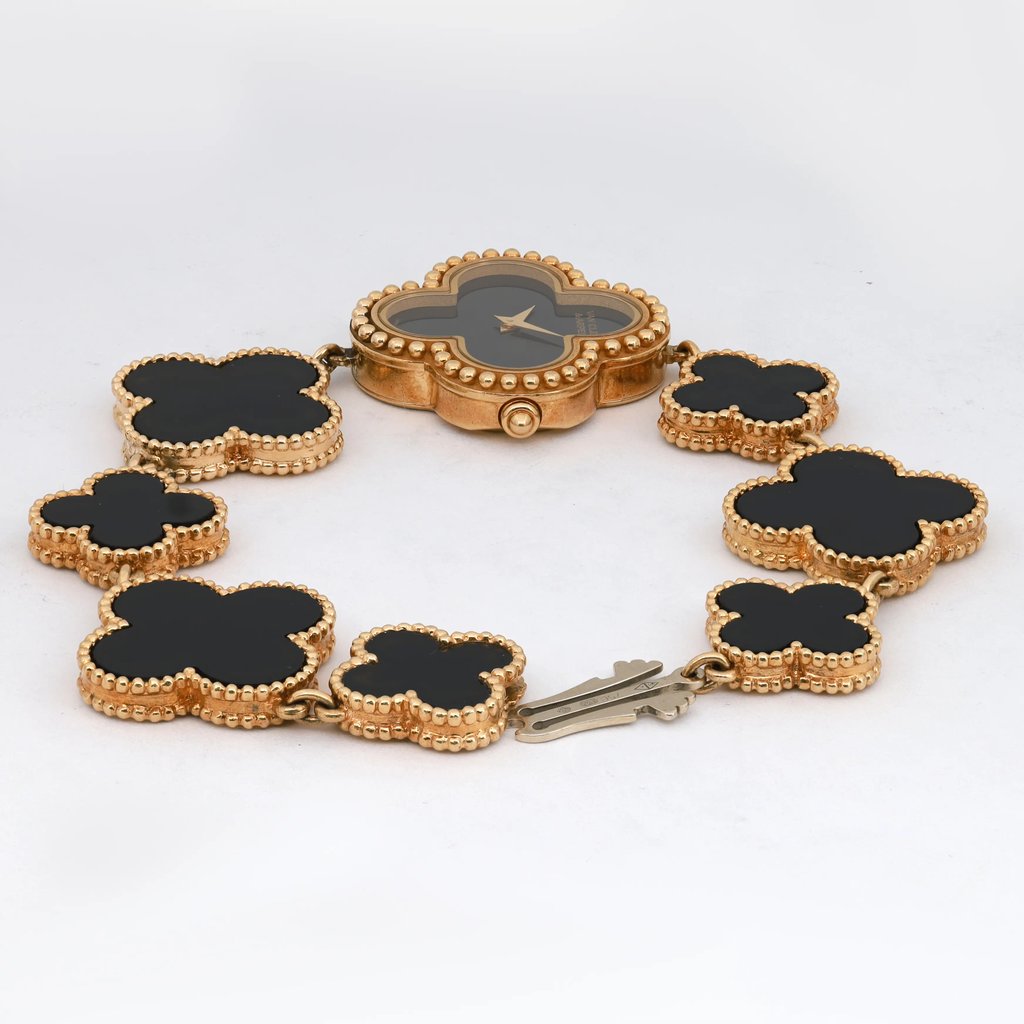 4th image of Van Cleef & Arpels Vintage Alhambra Wristwatch, PreOwned condition