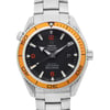 Up Close Front Facing Picture Of OMEGA 2208.50.00 Stainless Steel Watch Pre Owned Condition