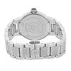 Back View Of Screwback Back Case And Closed Stainless Steel Band Of RAYMOND WEIL 5932-ST-00995 Watch Pre Owned Condition