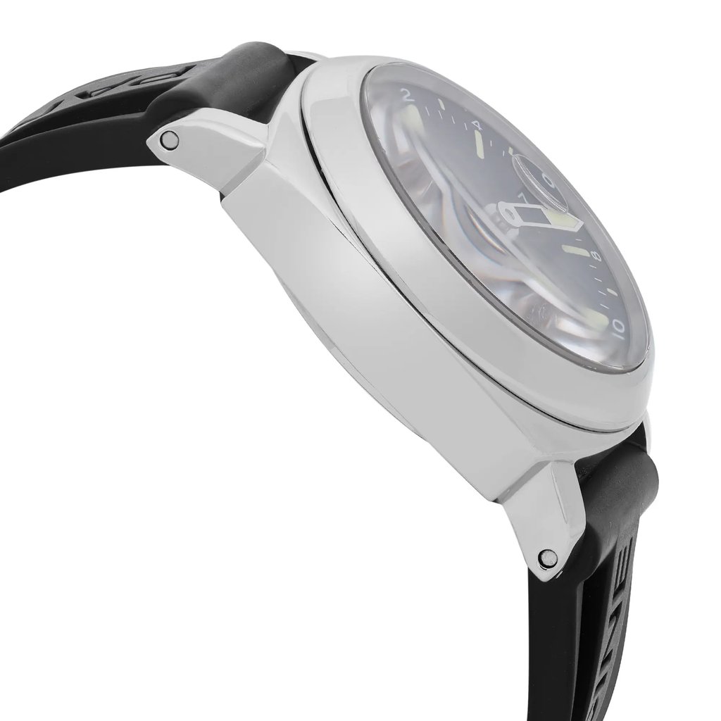 View Of Opposite Crown Facing Side Of Panerai PAM00088 Stainless Steel Watch Pre Owned Condition