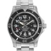 Up Close Front Facing Picture Of Breitling A17312C9/BD91-179A Stainless Steel Watch Pre Owned Condition