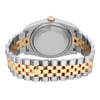 Back View Of Screwback Back Case And Closed Stainless Steel,Yellow Gold Band Of Rolex 116233 Watch Pre Owned Condition
