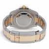 Back View Of Screwback Back Case And Closed Stainless Steel Band Of Rolex 116713LN Watch Pre Owned Condition