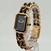 View Of Crown Facing Side Of Chanel H0001 Gold Plated Watch Pre Owned Condition