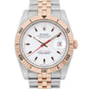 Up Close Front Facing Picture Of Rolex 116261 Stainless Steel Watch Pre Owned Condition