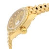 View Of Crown Facing Side Of Rolex 69178 Gold 18kt Watch Pre Owned Condition