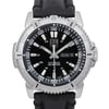 Up Close Front Facing Picture Of Luminox XS.6501.NV Stainless Steel Watch Pre Owned Condition