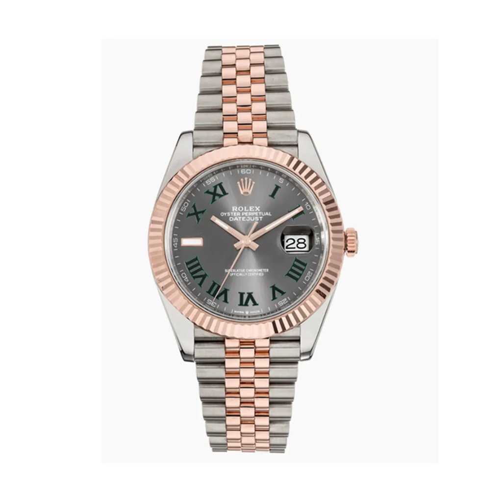 Front Full View Of Rolex 126331 Stainless Steel Watch Pre Owned Condition {Product Condition}