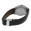 Back View Of {Caseback} Back Case And Closed Leather Band Of Breitling F56059 Watch Pre Owned Condition