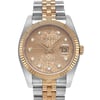 Up Close Front Facing Picture Of Rolex 116233 Stainless Steel Watch Pre Owned Condition