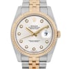 Up Close Front Facing Picture Of Rolex 116233 Stainless Steel Watch Pre Owned Condition