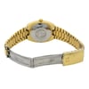 Back View Of {Caseback} Back Case And Open Gold Plated Band Of OMEGA 566.00.88 Watch Pre Owned Condition