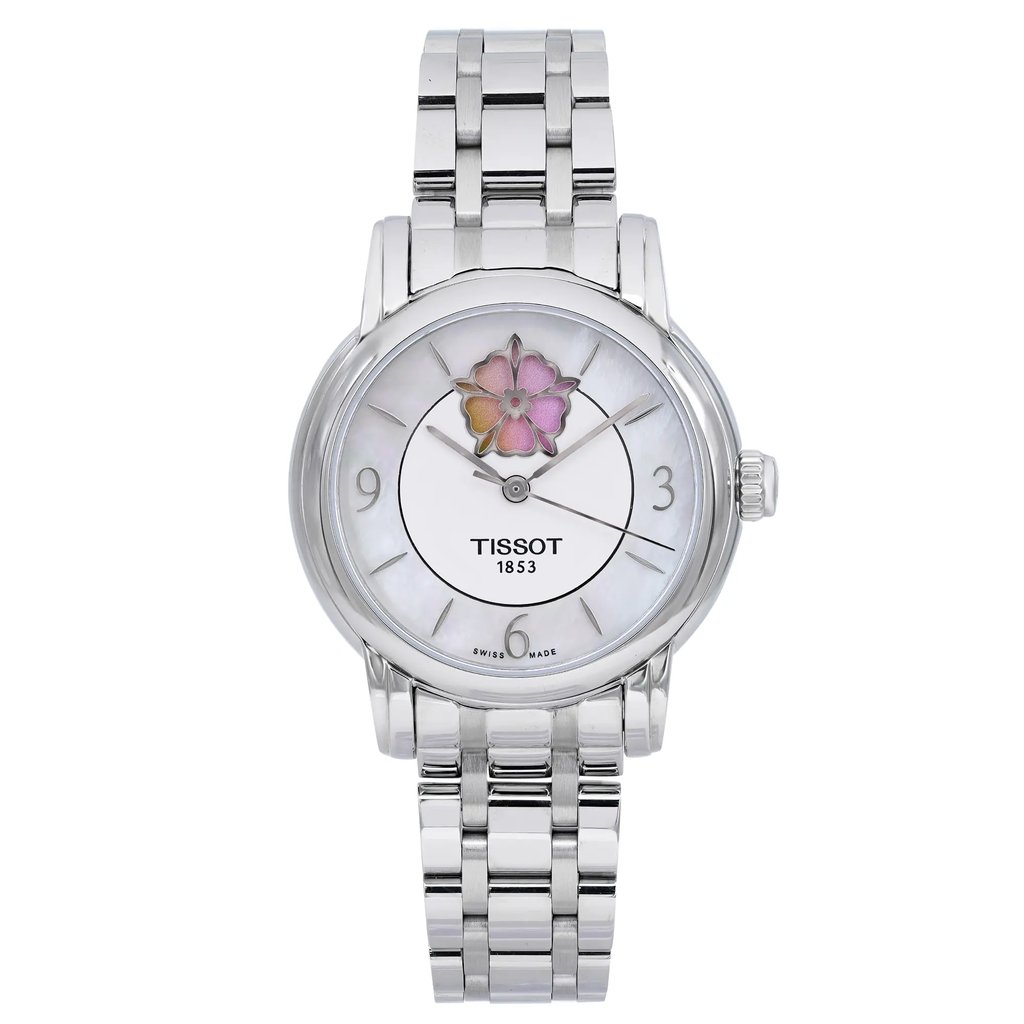 Front Full View Of Tissot T0502071111705 Stainless Steel Watch Display Model Condition Excellent