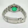 Back View Of Solid Back Case And Closed Stainless Steel Band Of Rolex 116234 Watch Pre Owned Condition