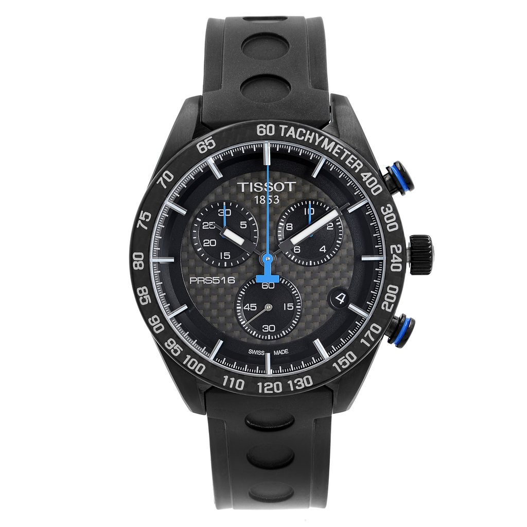 Front Full View Of Tissot T100.417.37.201.00 Stainless Steel Watch Display Model Condition {Product Condition}