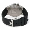 Back View Of Screwback Back Case And Closed Rubber Band Of Vacheron Constantin 47450/000W-9511 Watch Pre Owned Condition