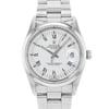 Up Close Front Facing Picture Of Rolex 15200 Stainless Steel Watch Pre Owned Condition