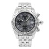Front Full View Of Breitling A1335611/F517-372A Stainless Steel Watch Pre Owned Condition {Product Condition}