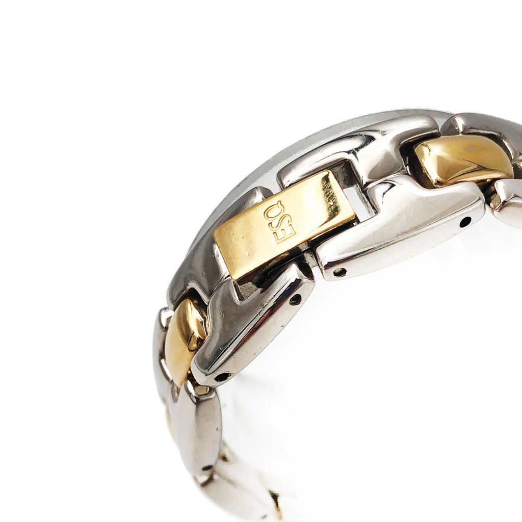 View Of Crown Facing Side Of ESQ 2 Stainless Steel Watch Pre Owned Condition