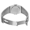 Back View Of Solid Back Case And Open Stainless Steel Band Of OMEGA 396.1076 Watch Pre Owned Condition