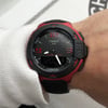 Up Close Front Facing Picture Of Tissot T081.420.97.207.00 Aluminum Watch Display Model Condition