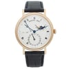 Front Full View Of Breguet 7137BA/11/9V6 Gold 18kt Watch Pre Owned Condition Excellent