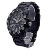 View Of Crown Facing Side Of Luminox 3052 Carbon Fiber Watch Pre Owned Condition