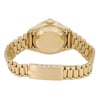 Back View Of Solid Back Case And Closed Yellow Gold Band Of Rolex 6927 Watch Pre Owned Condition