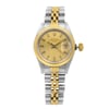 Front Full View Of Rolex 69173 Stainless Steel Watch Pre Owned Condition {Product Condition}