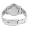 Back View Of {Caseback} Back Case And Closed Stainless Steel Band Of Rolex 216570 Watch Pre Owned Condition
