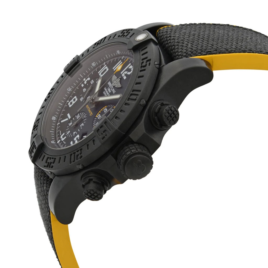 View Of Crown Facing Side Of Breitling XB0180E4/BF31-284S Breitlight Watch Pre Owned Condition