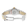 Back View Of {Caseback} Back Case And Open Stainless and Solid Gold Band Of Breitling C71340L2/A715-TT Watch Display Model Condition