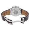 Back View Of {Caseback} Back Case And Open Leather Band Of Breitling A24322 Watch Pre Owned Condition
