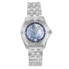 Front Full View Of Breitling a72345 Stainless Steel Watch Pre Owned Condition {Product Condition}