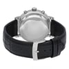 Back View Of Solid Back Case And Closed Leather Band Of Tissot T122.417.16.051.00 Watch Display Model Condition
