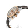 View Of Crown Facing Side Of Breitling CB014012 / A722 Stainless & Solid Gold Watch Display Model Condition
