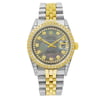 Front Full View Of Rolex 16000 Stainless Steel Watch Pre Owned Condition {Product Condition}
