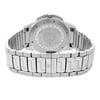 Back View Of Solid Back Case And Closed Stainless Steel Band Of Versace 12C99D009S099 Watch Pre Owned Condition