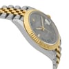 View Of Opposite Crown Facing Side Of Rolex 126333GYRJ Stainless Steel Watch Pre Owned Condition